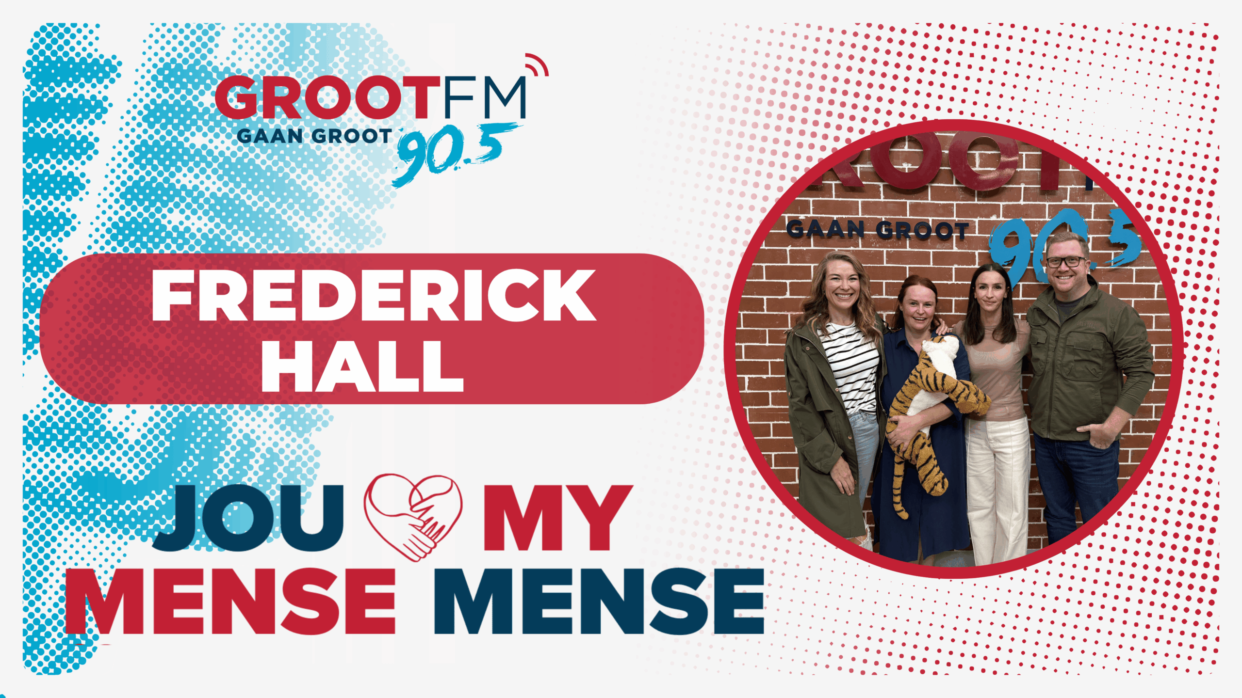 You are currently viewing #JouMenseMyMense – Frederick Hall | GROOTfm 90.5 | 8 April 2026