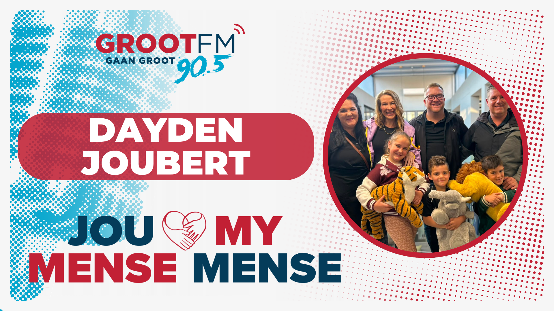 You are currently viewing #JouMenseMyMense – Dayden Joubert | GROOTfm 90.5 | 19 Augustus 2026